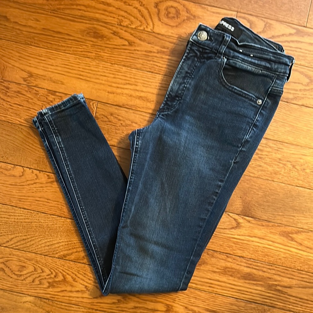 EXPRESS Dark Blue Women's Jeans